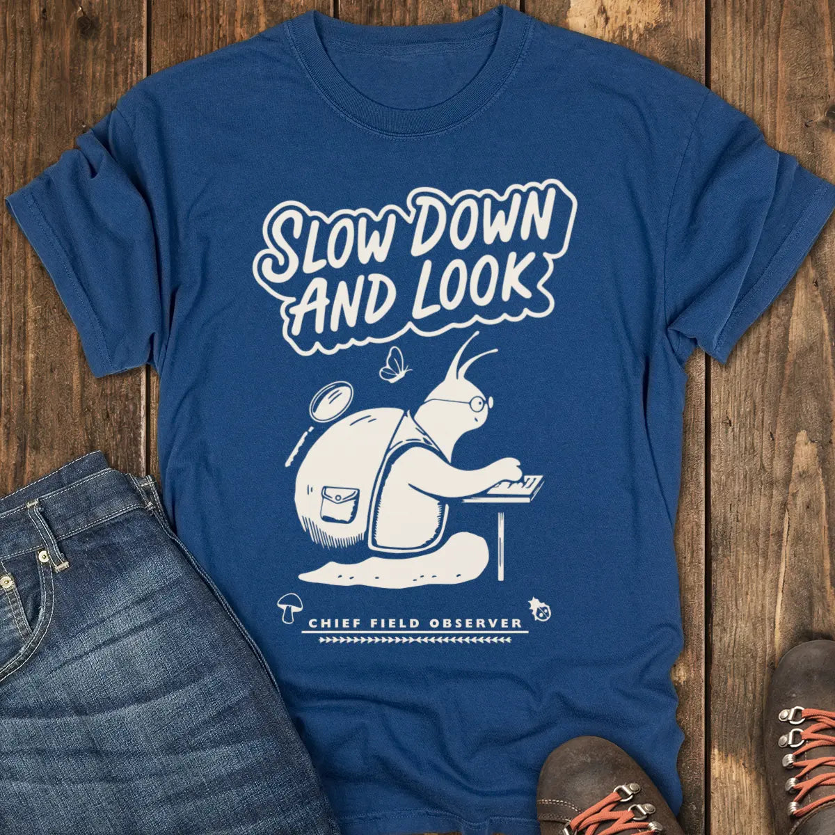 Field Observer Tee - Navy