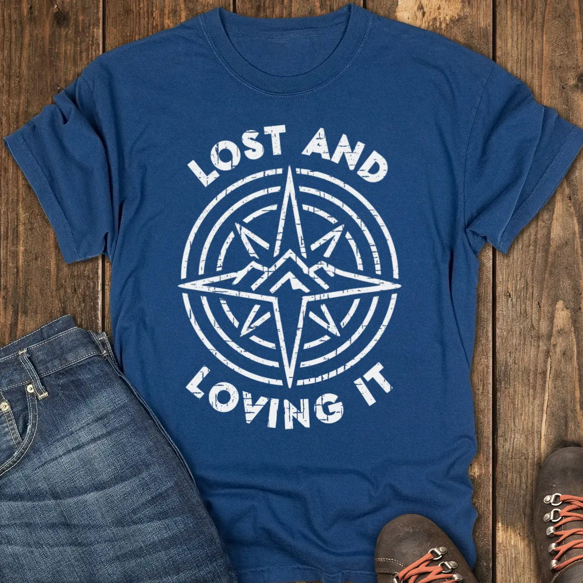 Find Me Outside Tee - Navy
