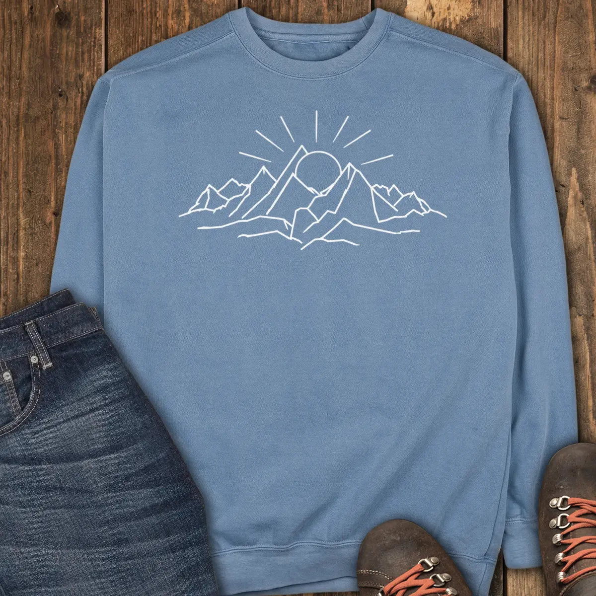 First Light Sweatshirt - Blue Jean