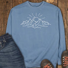 First Light Sweatshirt - Blue Jean