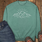 First Light Sweatshirt - Light Green