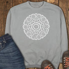 Floral Spirit Sweatshirt - Grey
