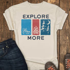 Footsteps Tee - Ivory