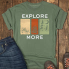 Footsteps Tee - Moss