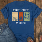 Footsteps Tee - Navy