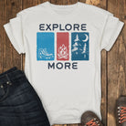 Footsteps Tee - White