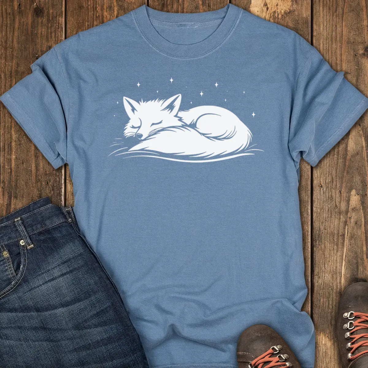 Forest Dreamer Tee - Blue Jean