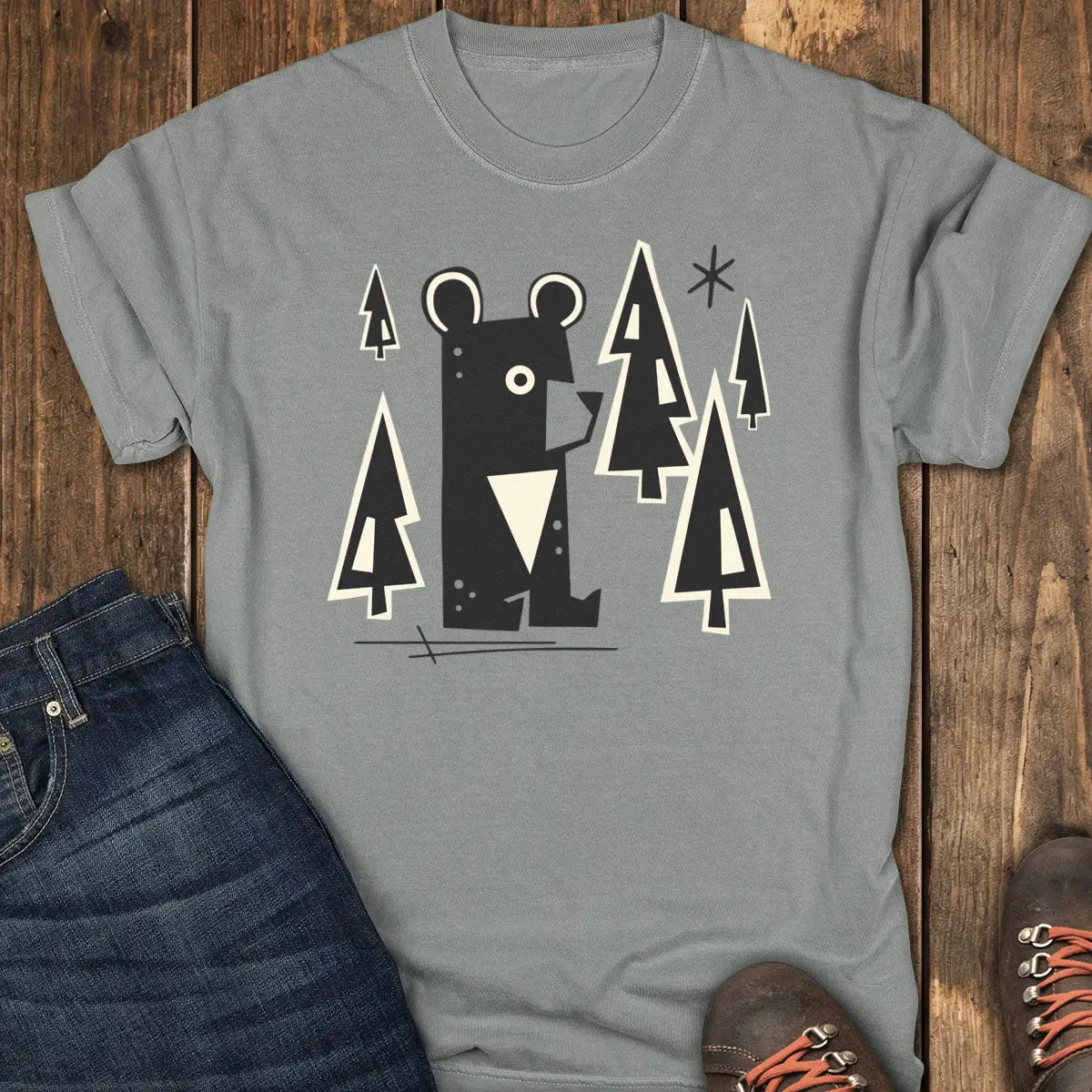 Forest Dweller Tee - Grey