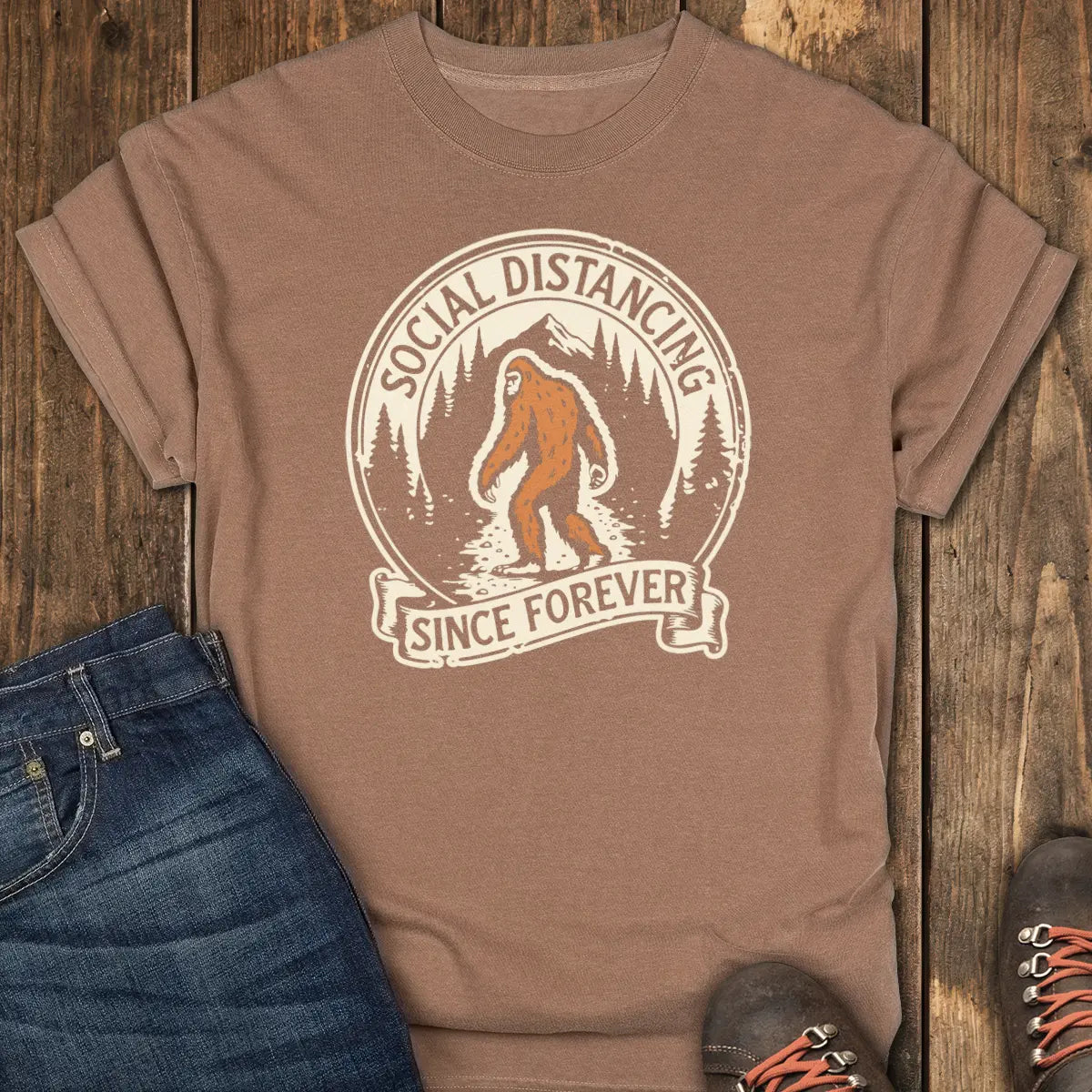 Forever Forest Society Tee - Espresso