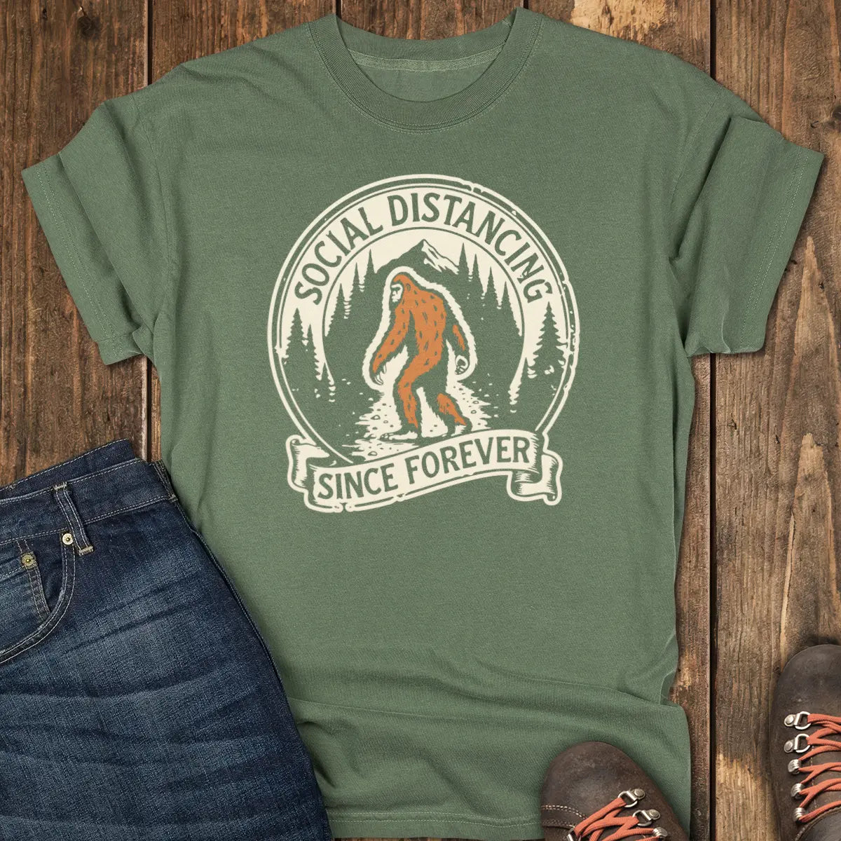 Forever Forest Society Tee - Moss