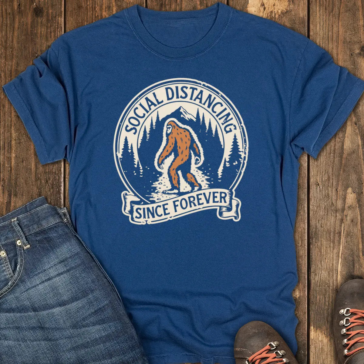 Forever Forest Society Tee - Navy