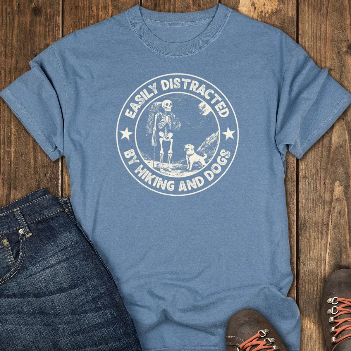 Forever Roaming Tee - Blue Jean