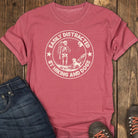 Forever Roaming Tee - Crimson