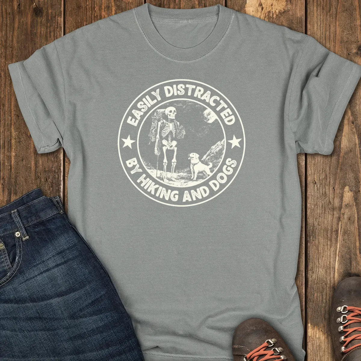 Forever Roaming Tee - Grey