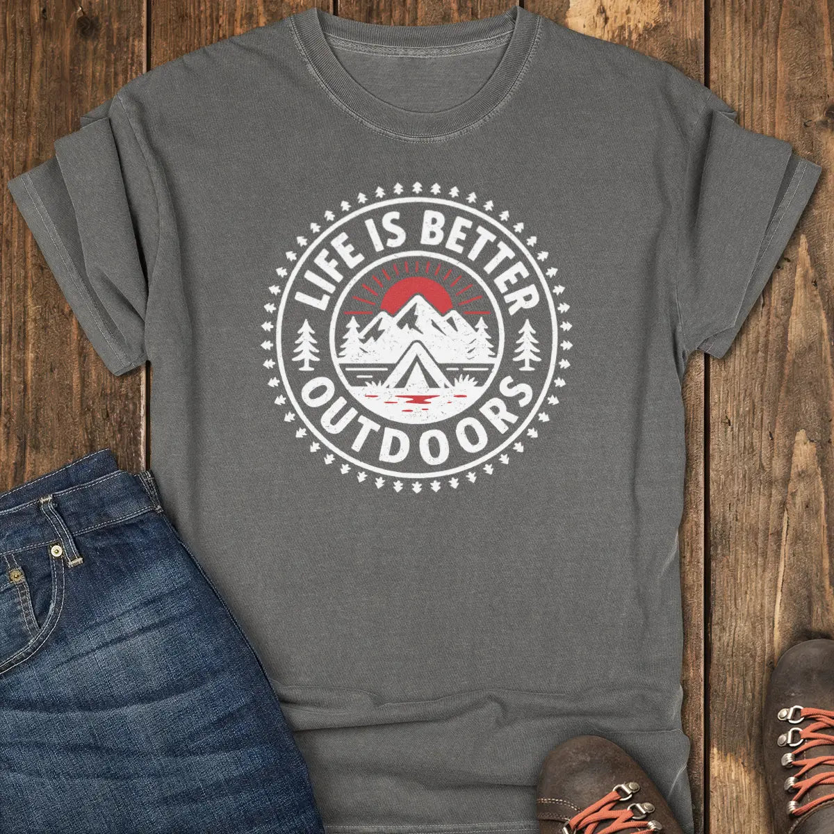 Fresh Air Tee - Pepper