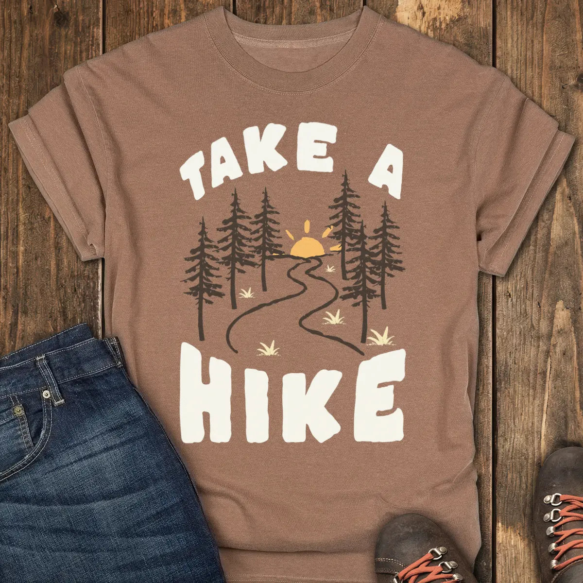 Get Outside Tee - Espresso