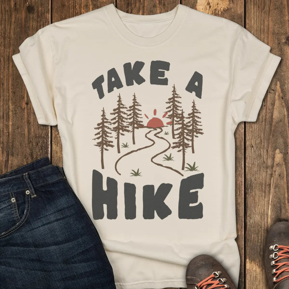 Get Outside Tee - Ivory