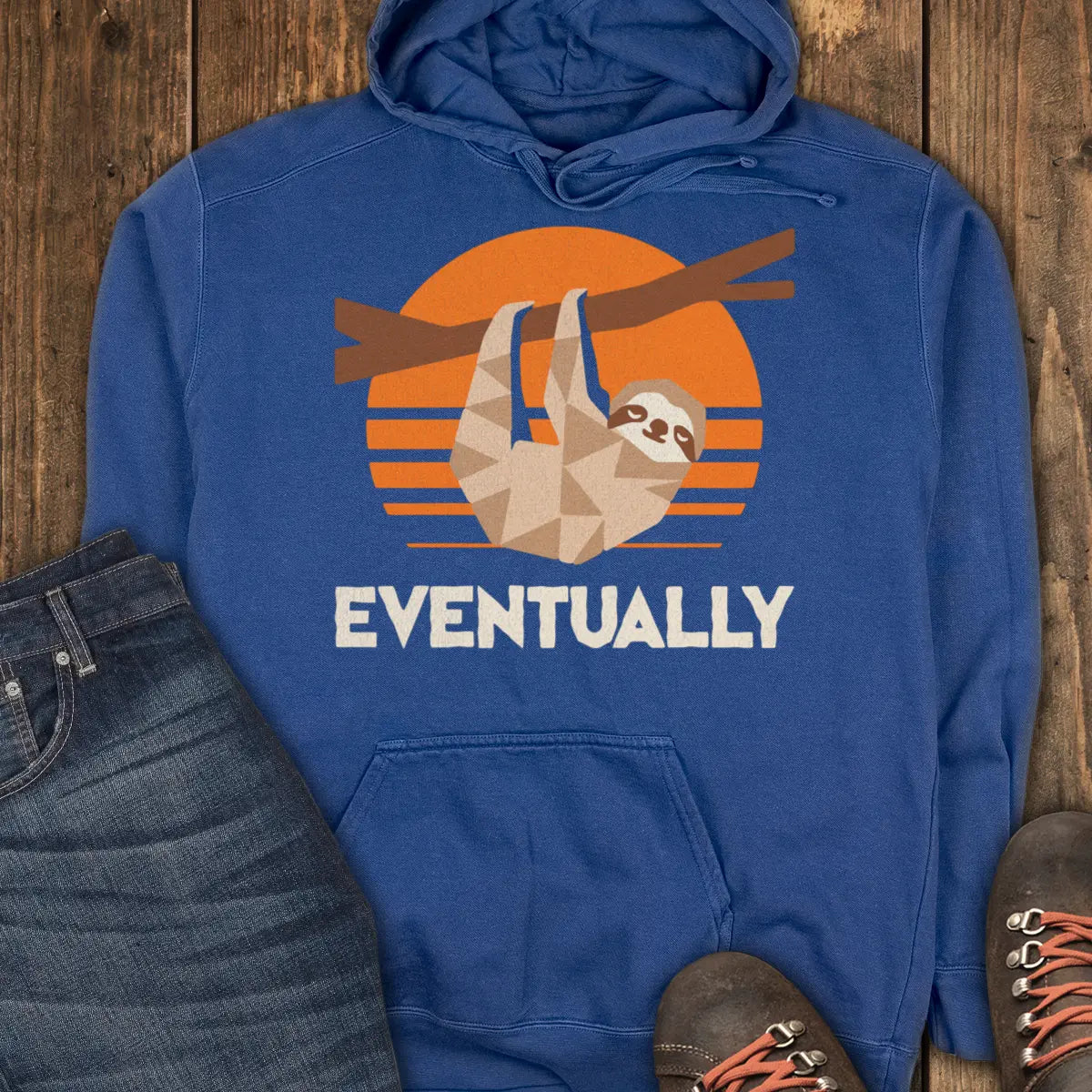 Getting There Hoodie - True Navy