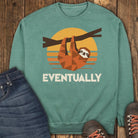Getting There Sweatshirt - Light Green