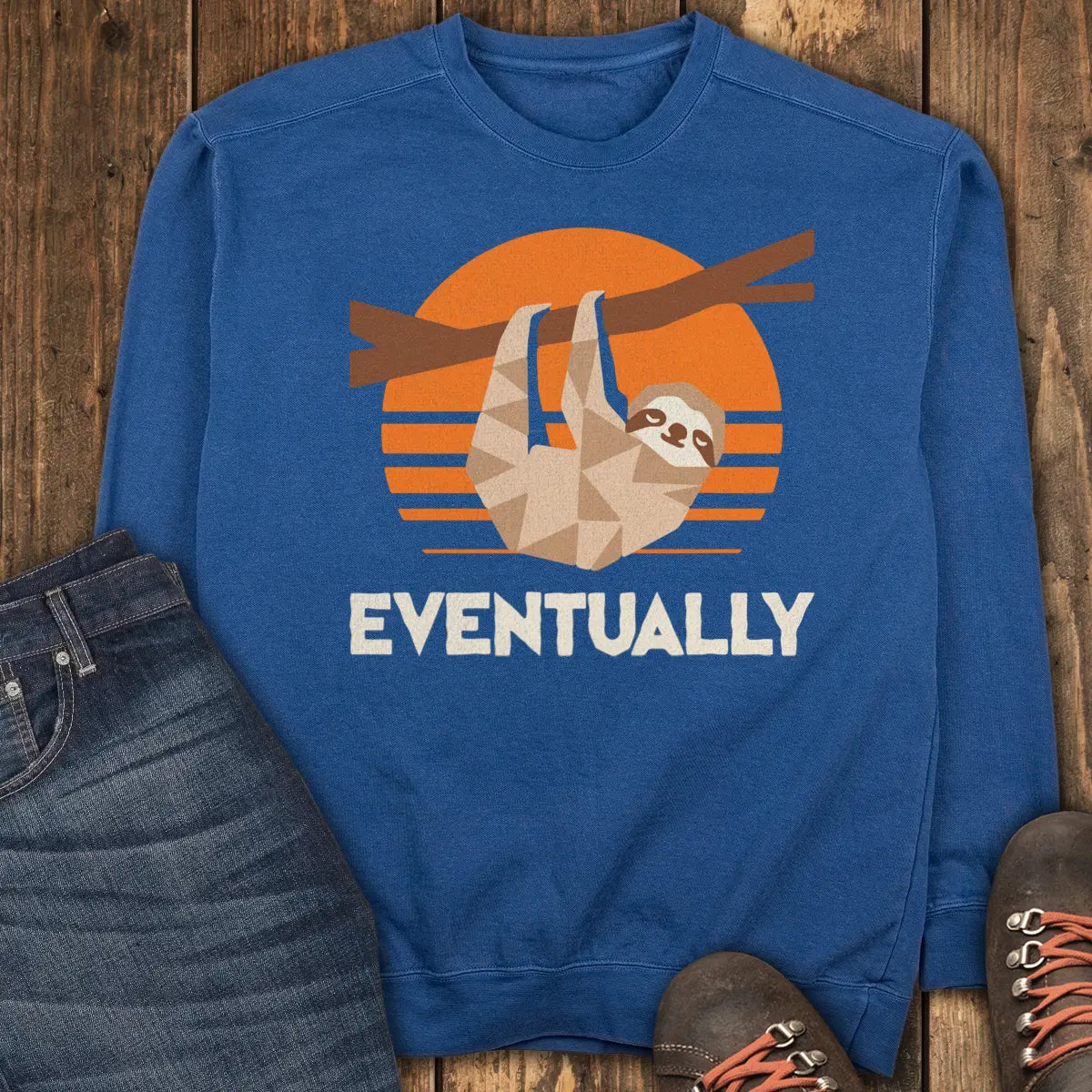 Getting There Sweatshirt - True Navy