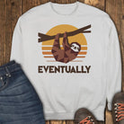 Getting There Sweatshirt - White