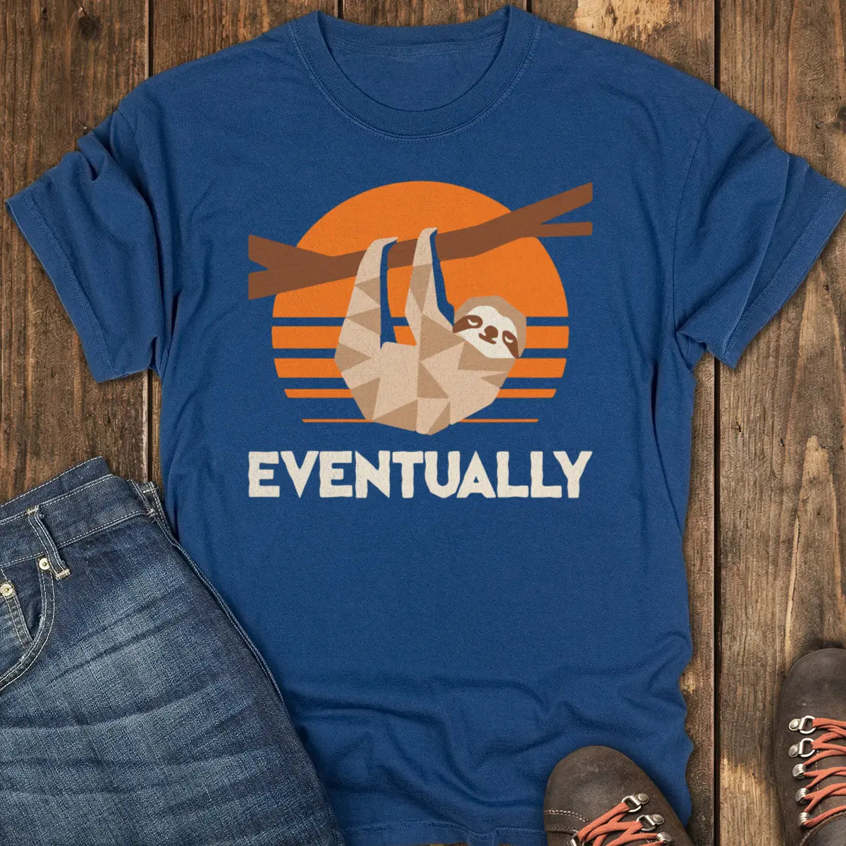 Getting There Tee - Navy