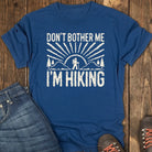Go Away I'm Hiking Tee - Navy