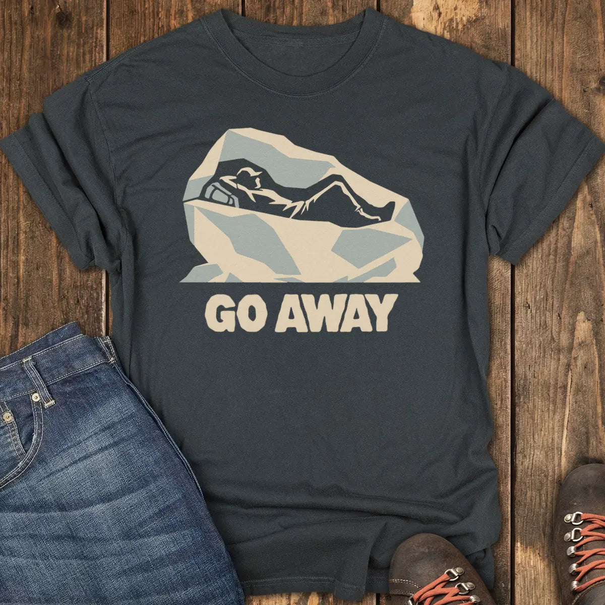 Go Away Tee - Black