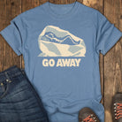 Go Away Tee - Blue Jean