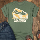Go Away Tee - Moss