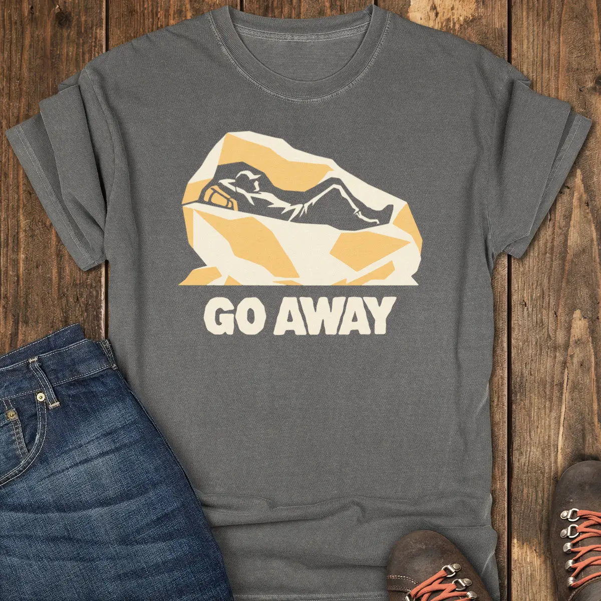 Go Away Tee - Pepper