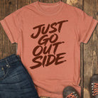 Go Outside Already Tee - Yam