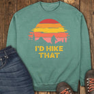 Golden Hour Sweatshirt - Light Green
