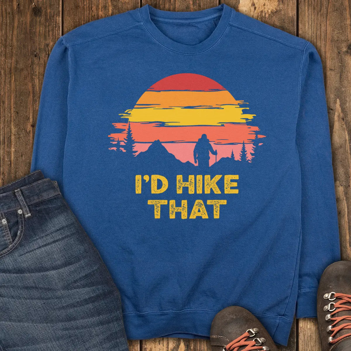 Golden Hour Sweatshirt - True Navy