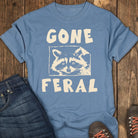Gone Feral Tee - Blue Jean