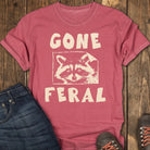 Gone Feral Tee - Crimson