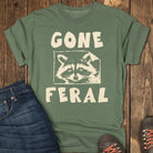Gone Feral Tee - Moss