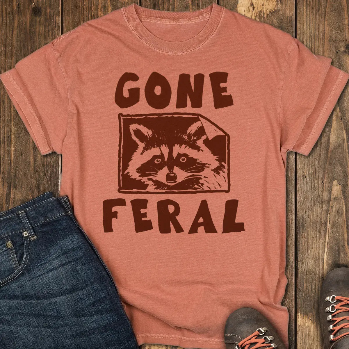 Gone Feral Tee - Yam