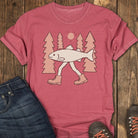 Gone Hiking Tee - Crimson