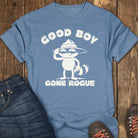 Good Boy Gone Rogue Tee - Blue Jean