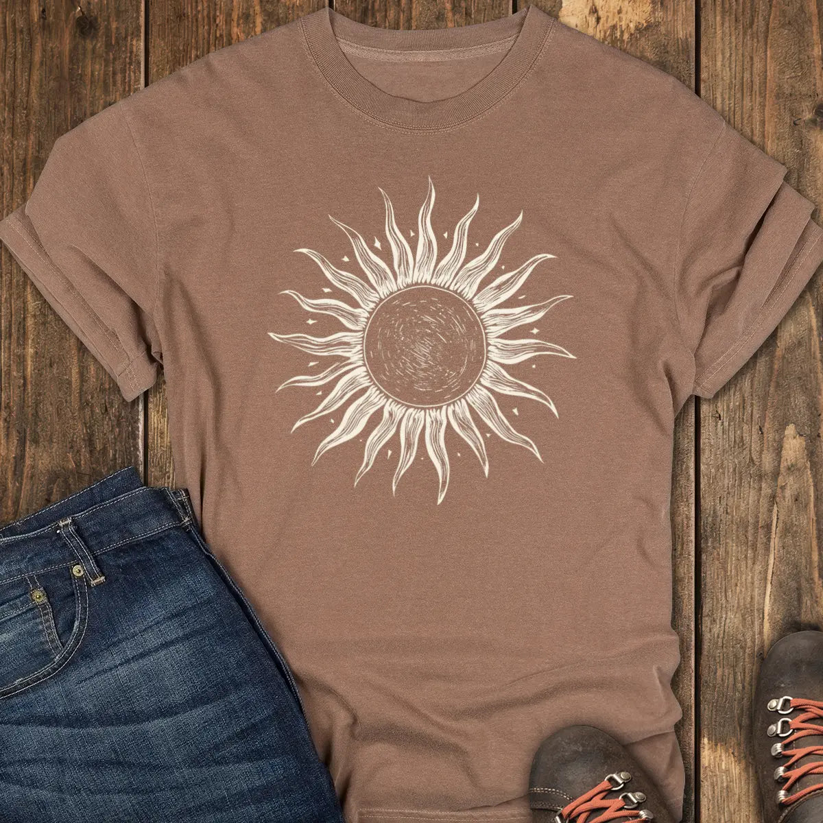 Grayscale Wanderer Tee - Espresso