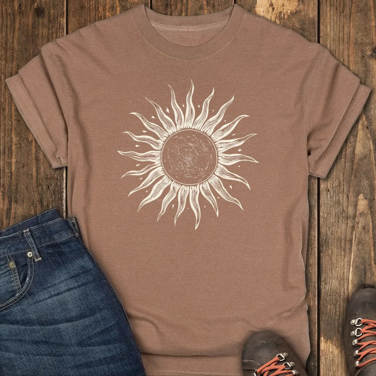 Grayscale Wanderer Tee - Espresso