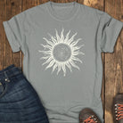 Grayscale Wanderer Tee - Grey