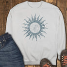 Grayscale Wanderer Sweatshirt - White