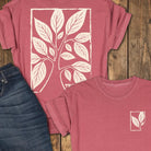 Ground Level Tee - Crimson