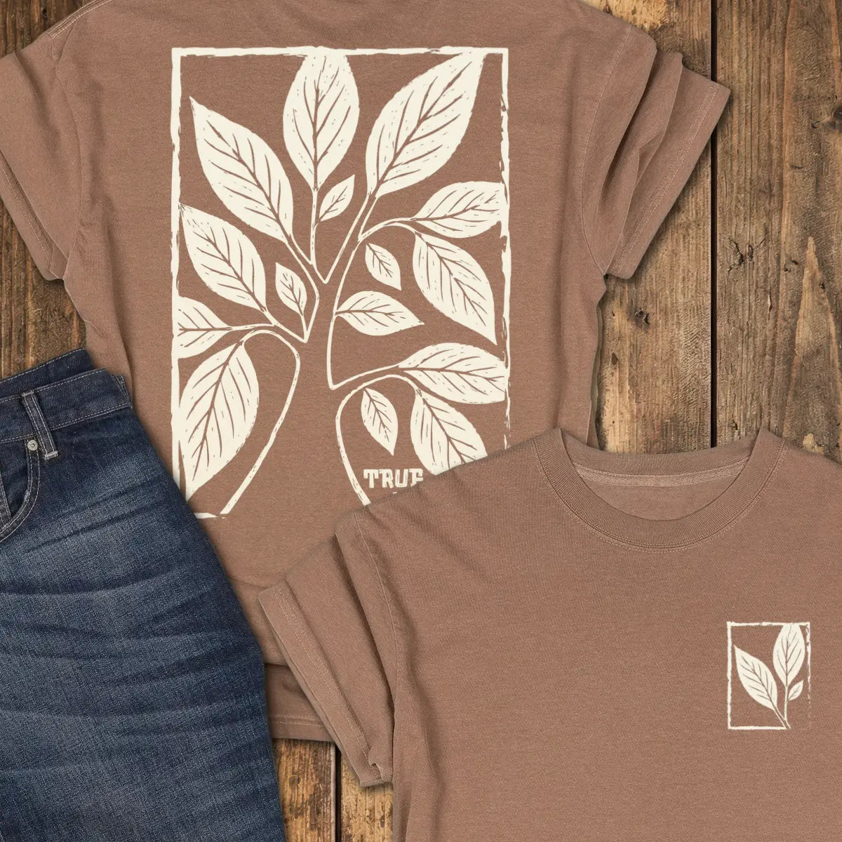 Ground Level Tee - Espresso