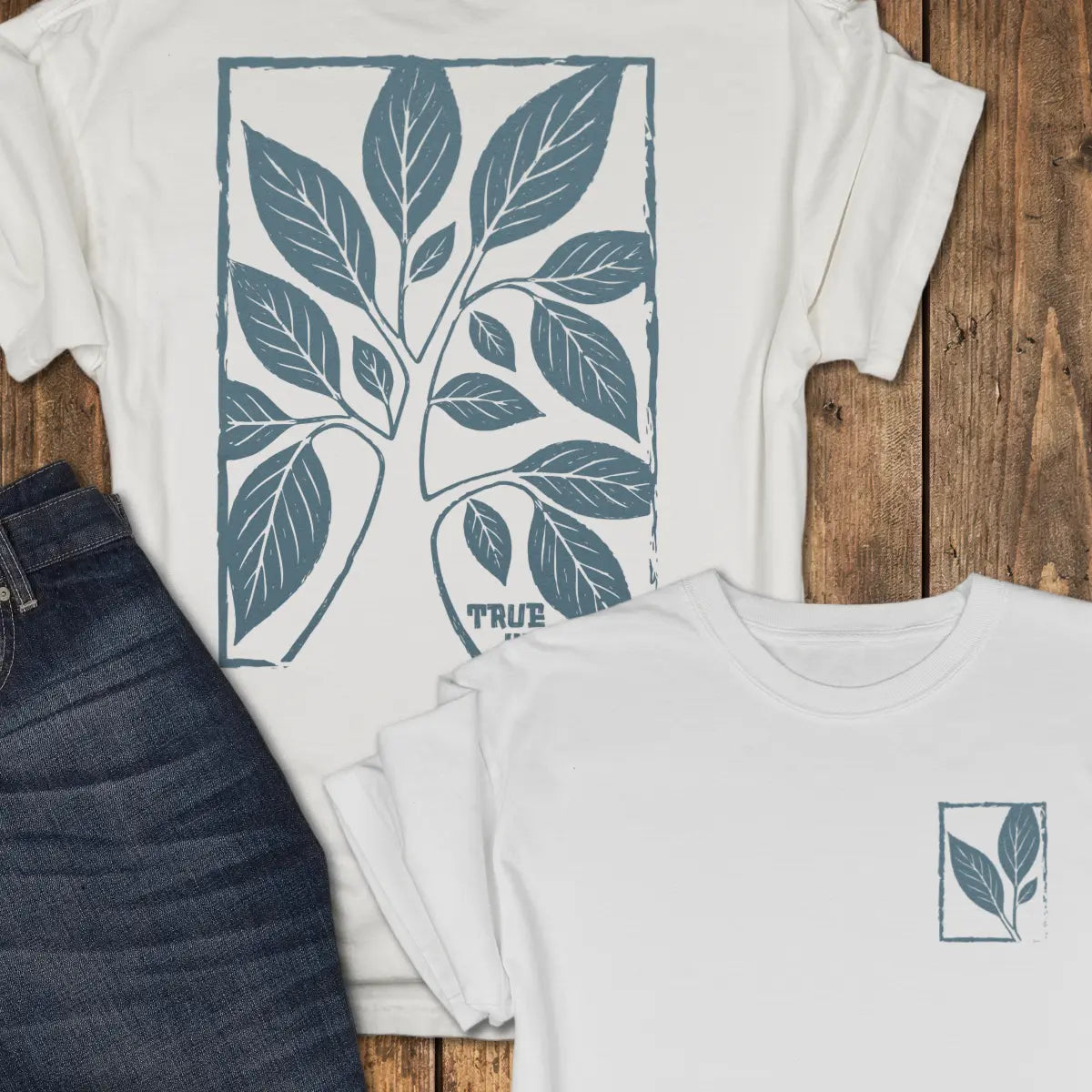 Ground Level Tee - White