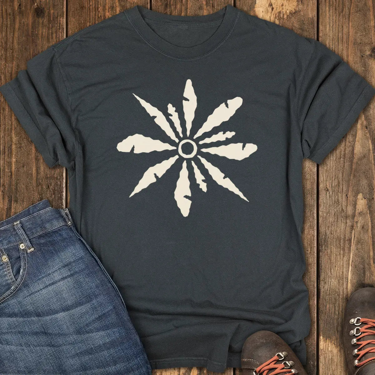 Half-Day Sun Tee - Black
