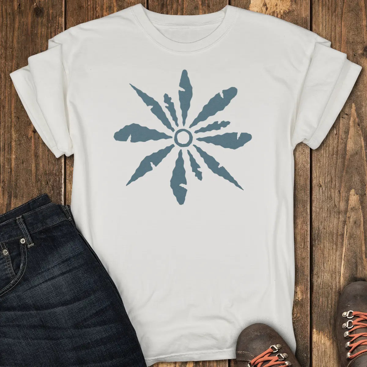 Half-Day Sun Tee - White
