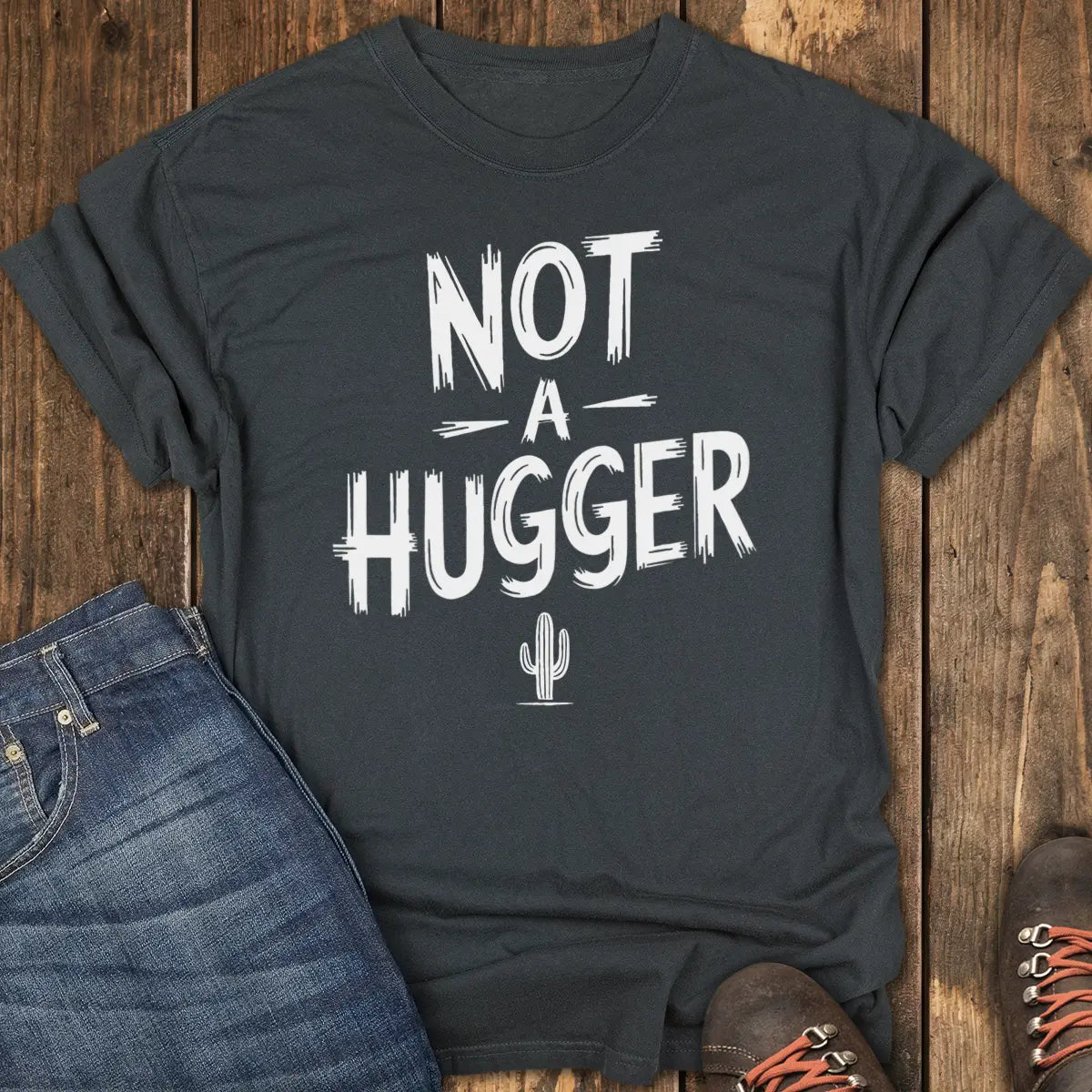 Hands Off Tee - Black